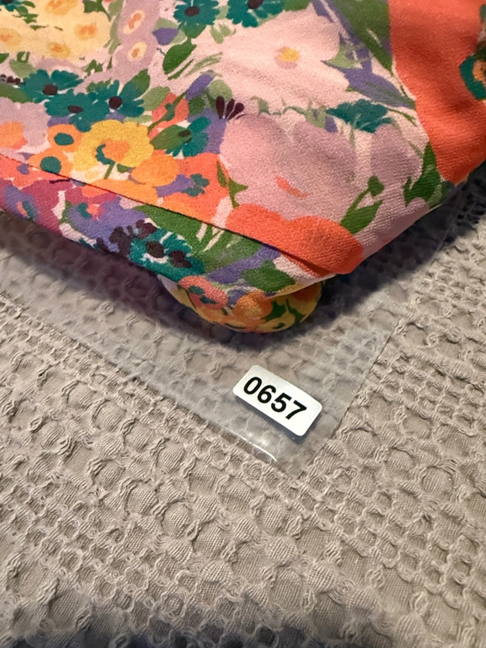 Lost + Wander Floral Bliss Long-Sleeve V-Neck Midi Dress-[LA0657] - Picture 9 of 9